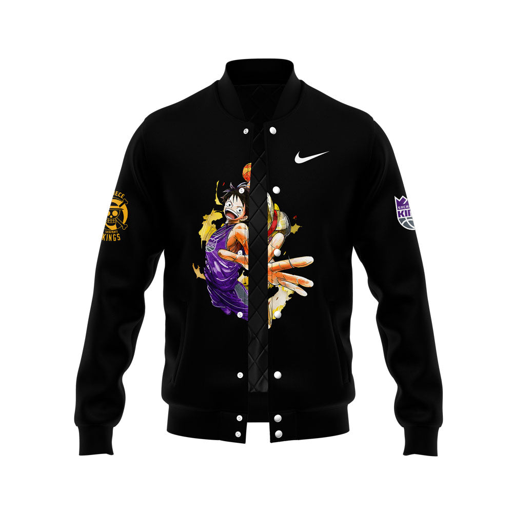 Welcome Luffy are joining the Sacramento Kings Bomber Jacket