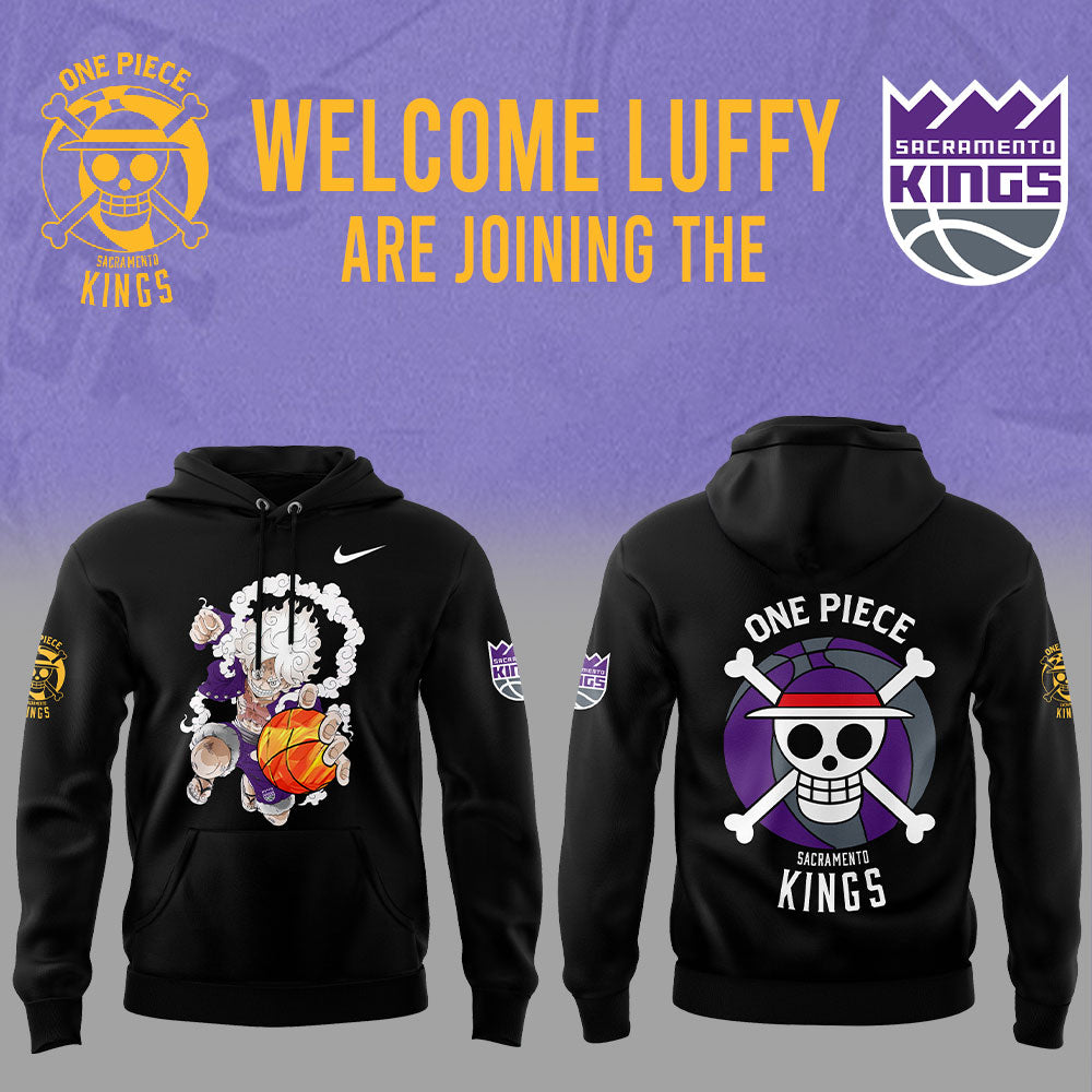 Welcome Luffy Gear 5 are joining the Sacramento Kings Hoodie