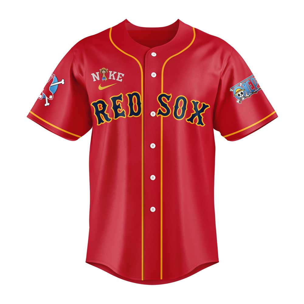 Boston Red Sox x One Piece Night Jersey