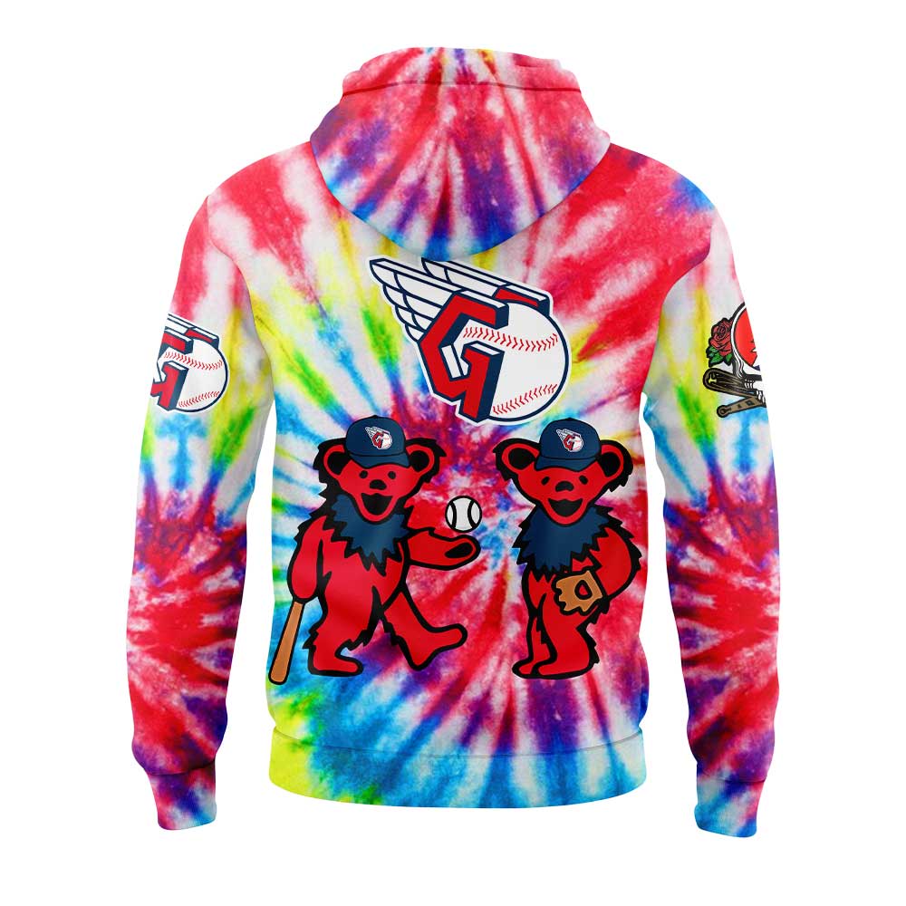 Cleveland Guardians x Grateful Dead New Night Hoodie
