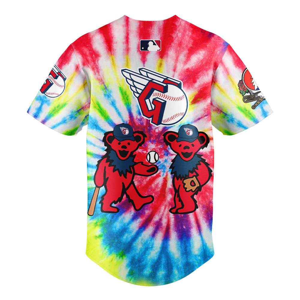 Cleveland Guardians x Grateful Dead New Night Jersey