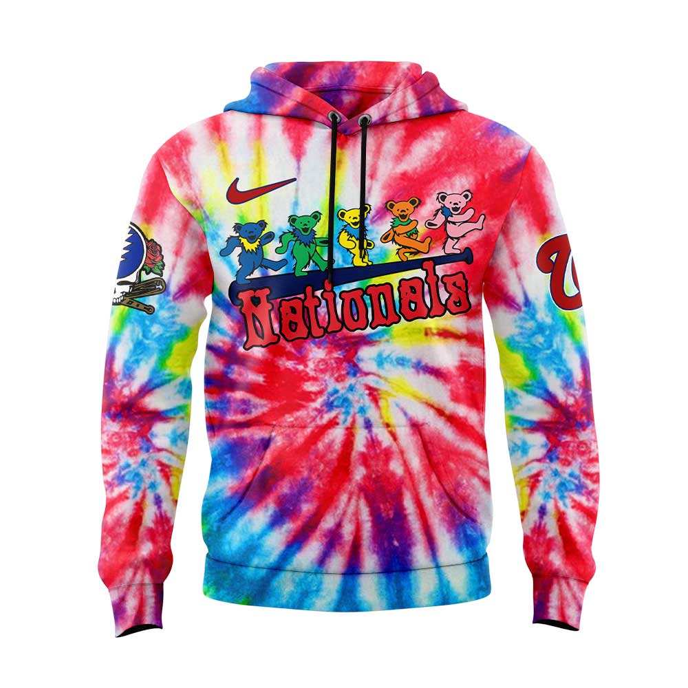 Washington Nationals x Grateful Dead New Night Hoodie
