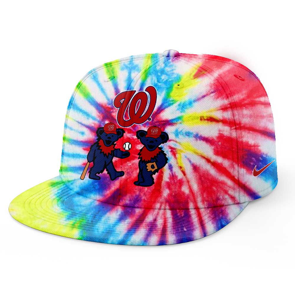 Washington Nationals x Grateful Dead New Night Jersey