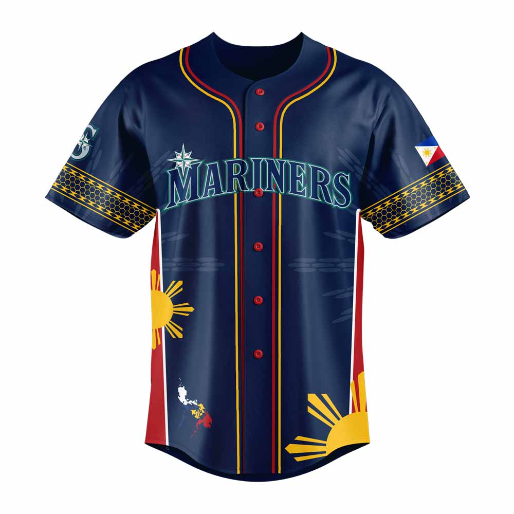Seattle Mariners Filipino Heritage Night 2025 Combo Jersey