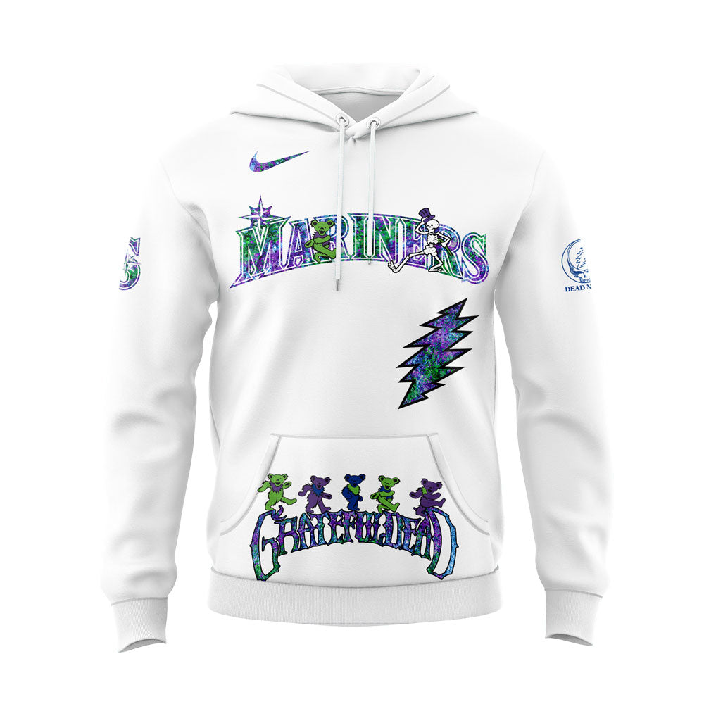 Seattle Mariners Grateful Dead Night Hoodie