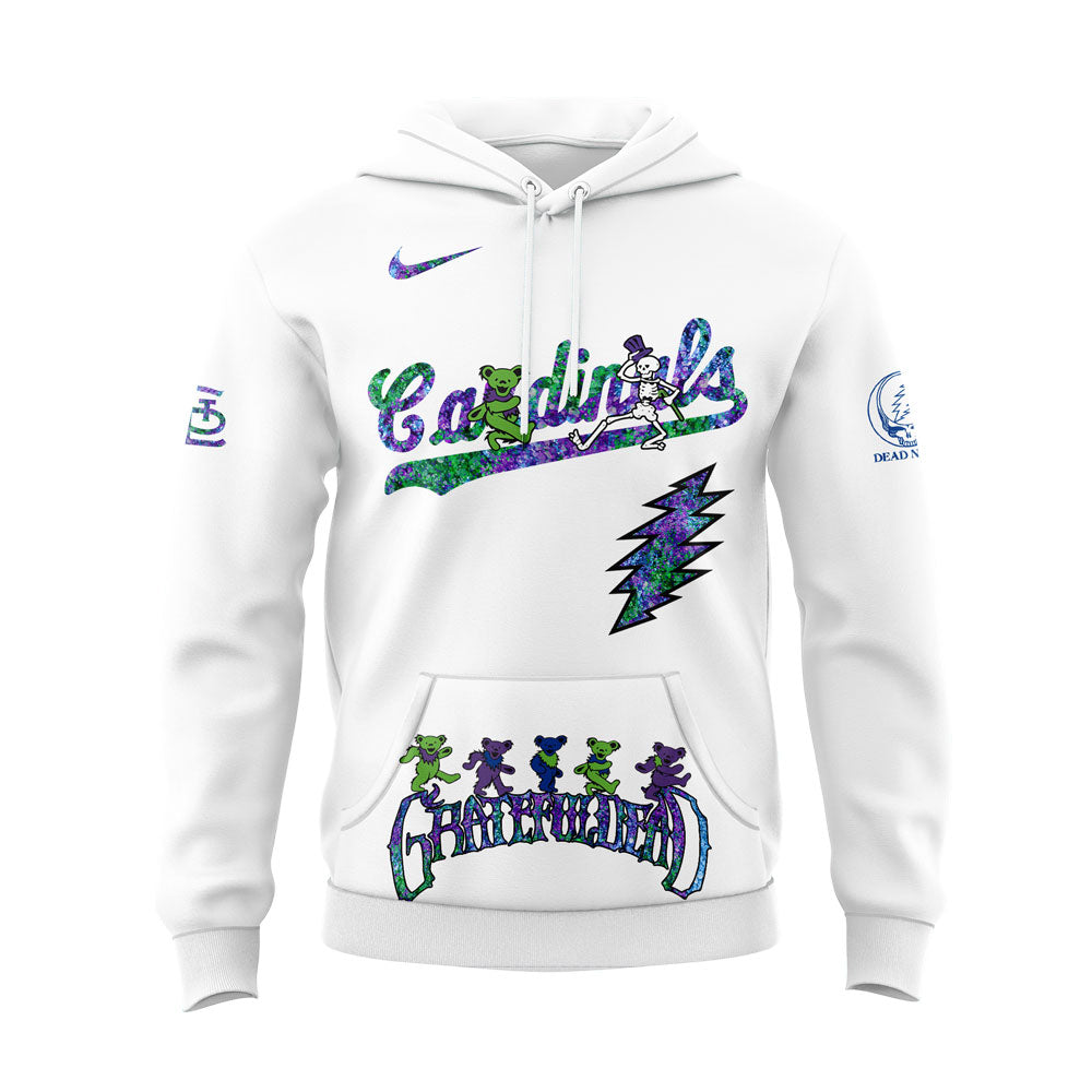 St.Louis Cardinals Grateful Dead Night Hoodie