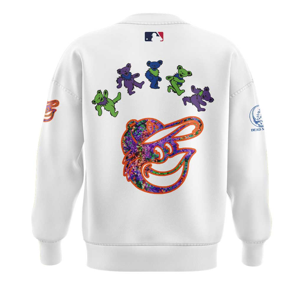 Baltimore Orioles Grateful Dead Night Sweatshirt