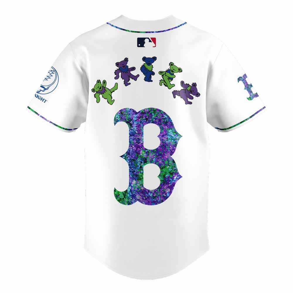 Boston Red Sox Grateful Dead Night Jersey