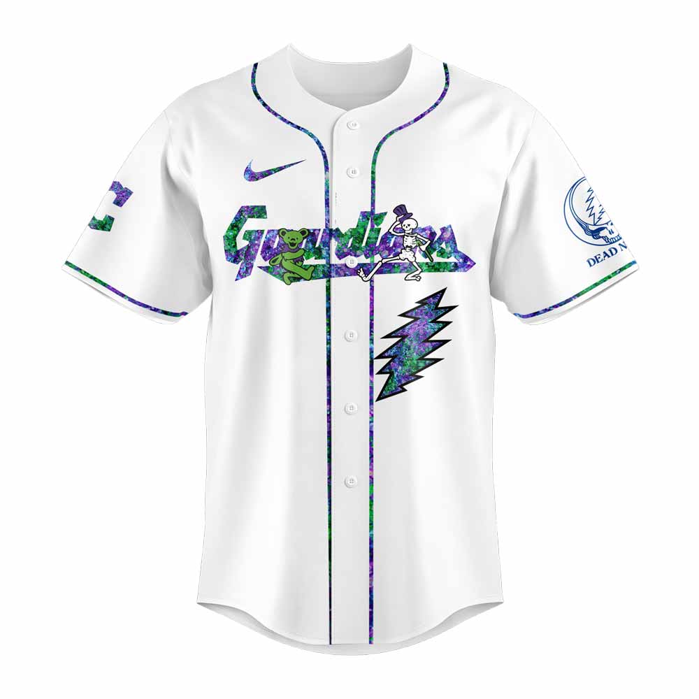 Cleveland Guardians Grateful Dead Night Jersey