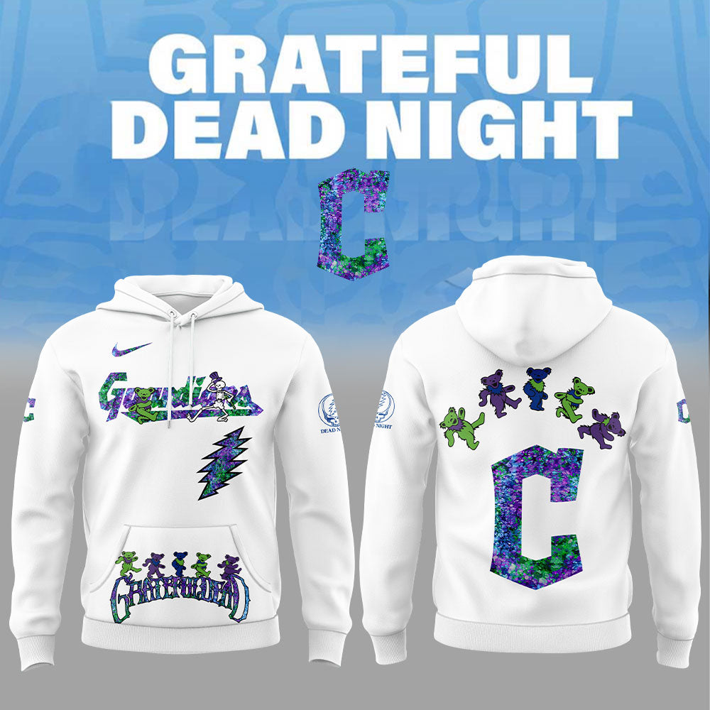 Cleveland Guardians Grateful Dead Night Hoodie