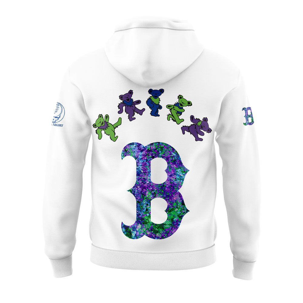 Boston Red Sox Grateful Dead Night Hoodie
