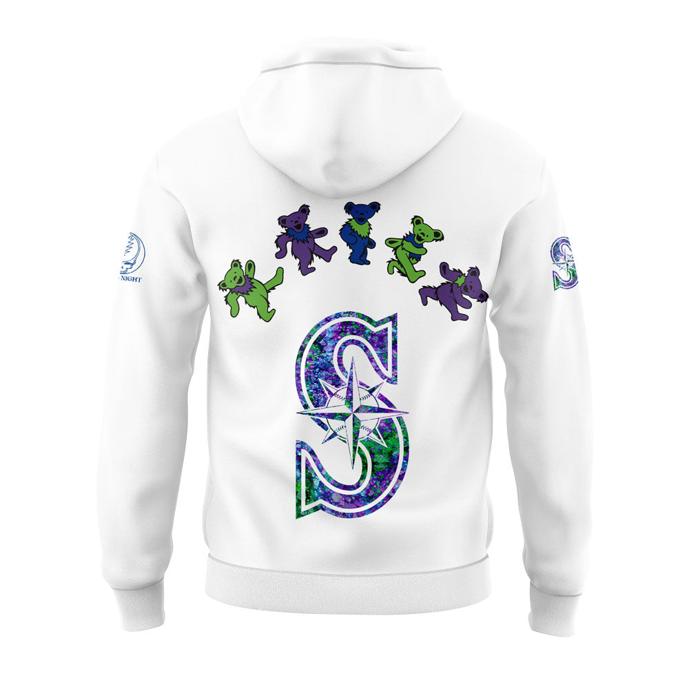 Seattle Mariners Grateful Dead Night Hoodie