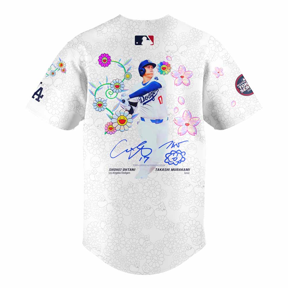 Dodgers Shohei Ohtani x Takashi Murakami Tokyo Series Collection Jersey