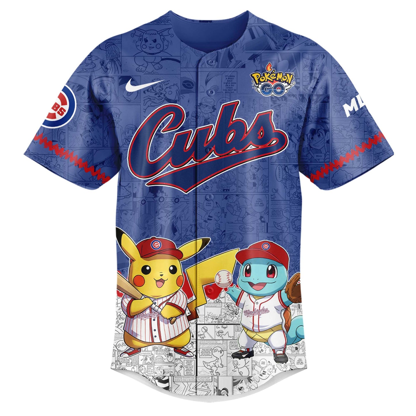 Chicago Cubs x Polemon GO Special Edition Jersey