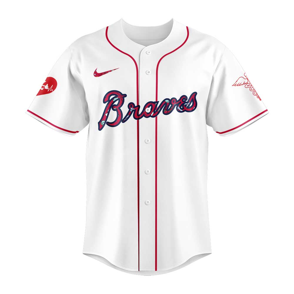Atlanta Braves Nurses Appreciation Night Jersey