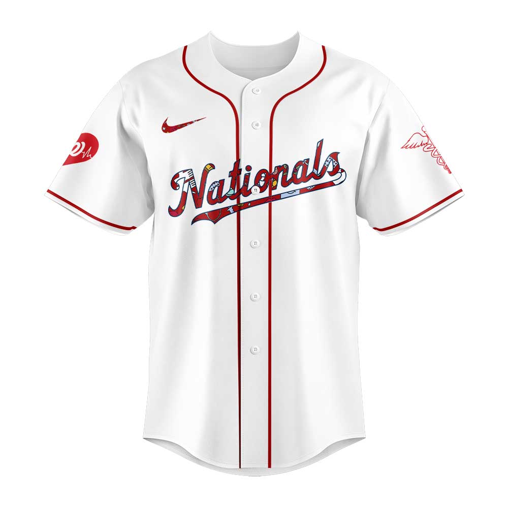Washington Nationals Nurses Appreciation Night Jersey