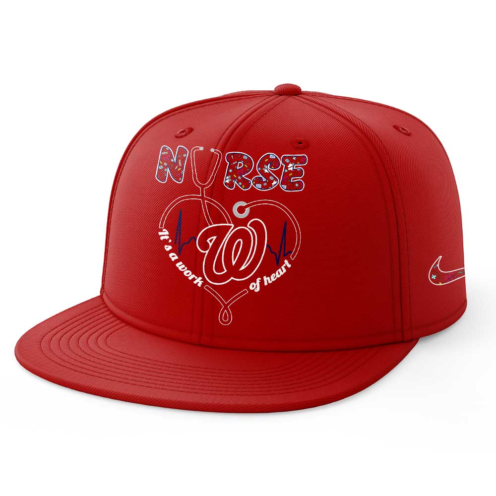 Washington Nationals Nurses Appreciation Night Red Jersey