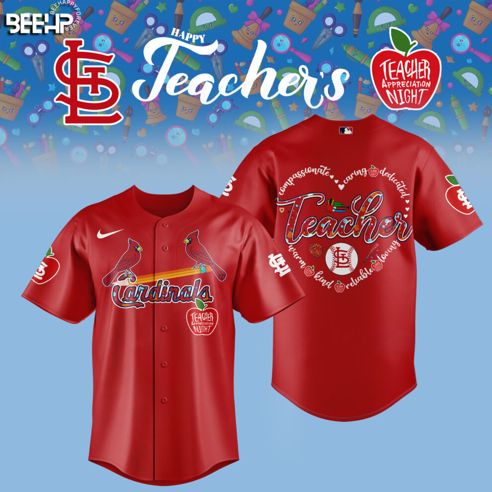 St. Louis Cardinals TEACHER APPRECIATION NIGHT Editions Limited 2025 Jersey