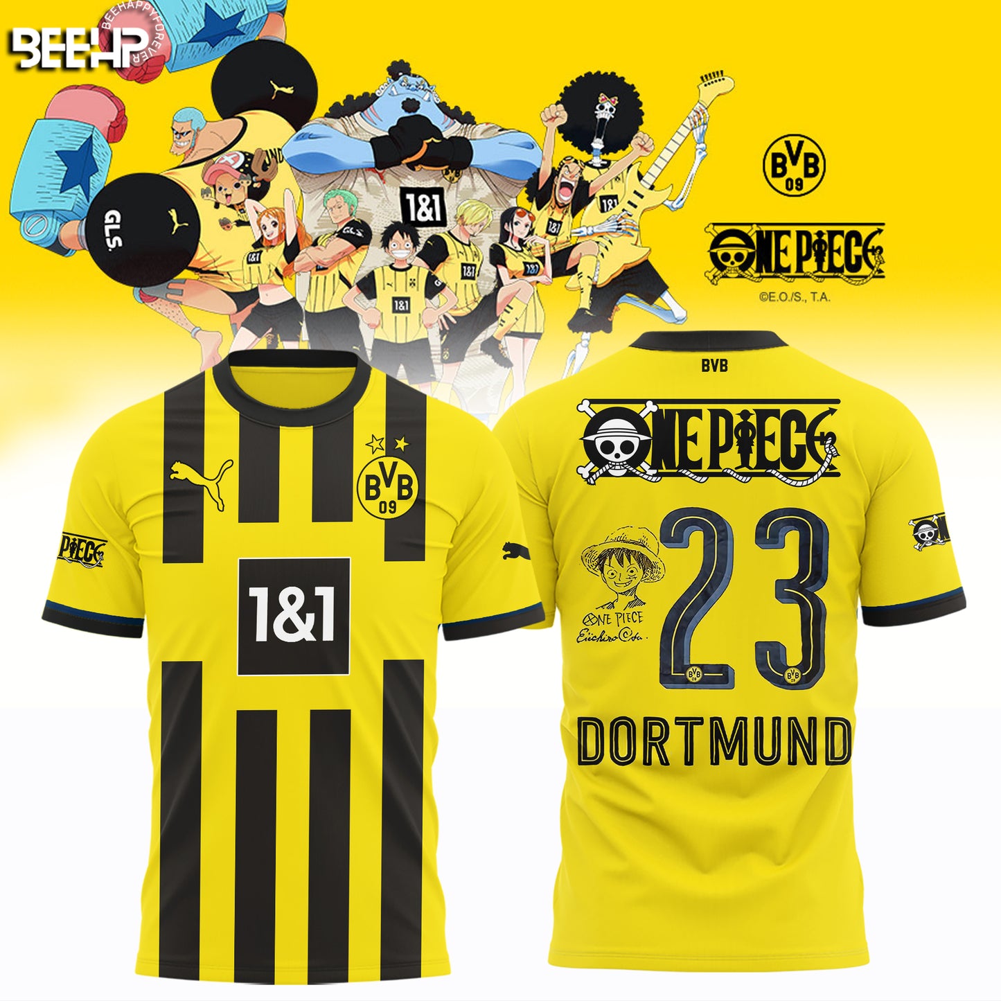 Borussia Dortmund X One Piece T-Shirt