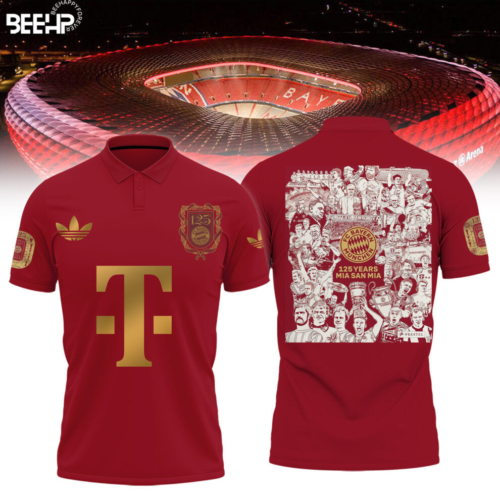 FC Bayern Munich 125th Anniversary Polo