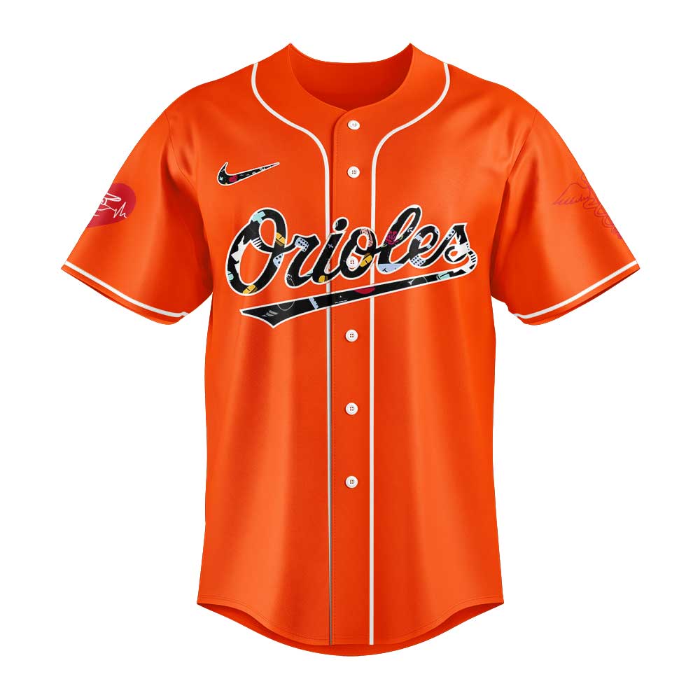 Baltimore Orioles Nurses Appreciation Orange Jersey