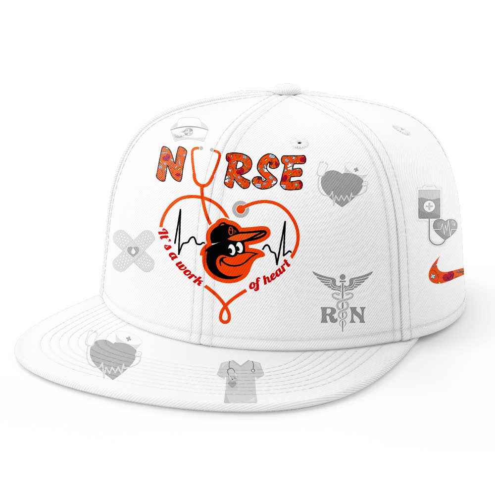 Baltimore Orioles Nurses Appreciation White Jersey