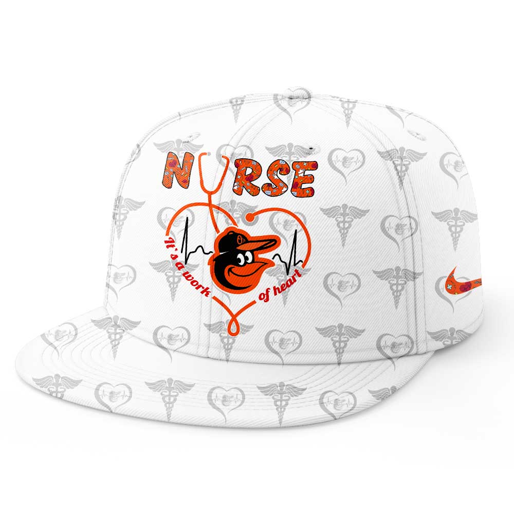 Baltimore Orioles Nurses Appreciation White Jersey