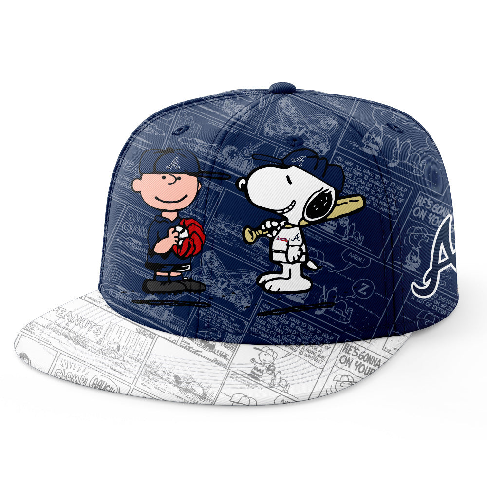 Atlanta Braves 75th Anniversary of Peanuts New Jersey