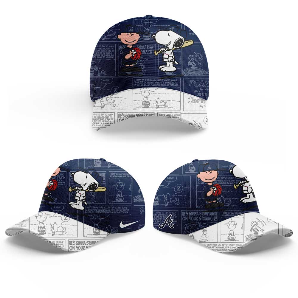 Atlanta Braves 75th Anniversary of Peanuts New Hoodie