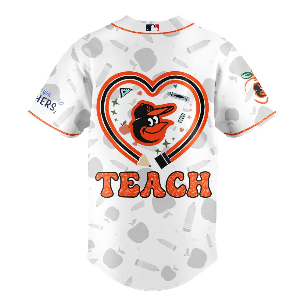 Baltimore Orioles Teacher Appreciation Jersey
