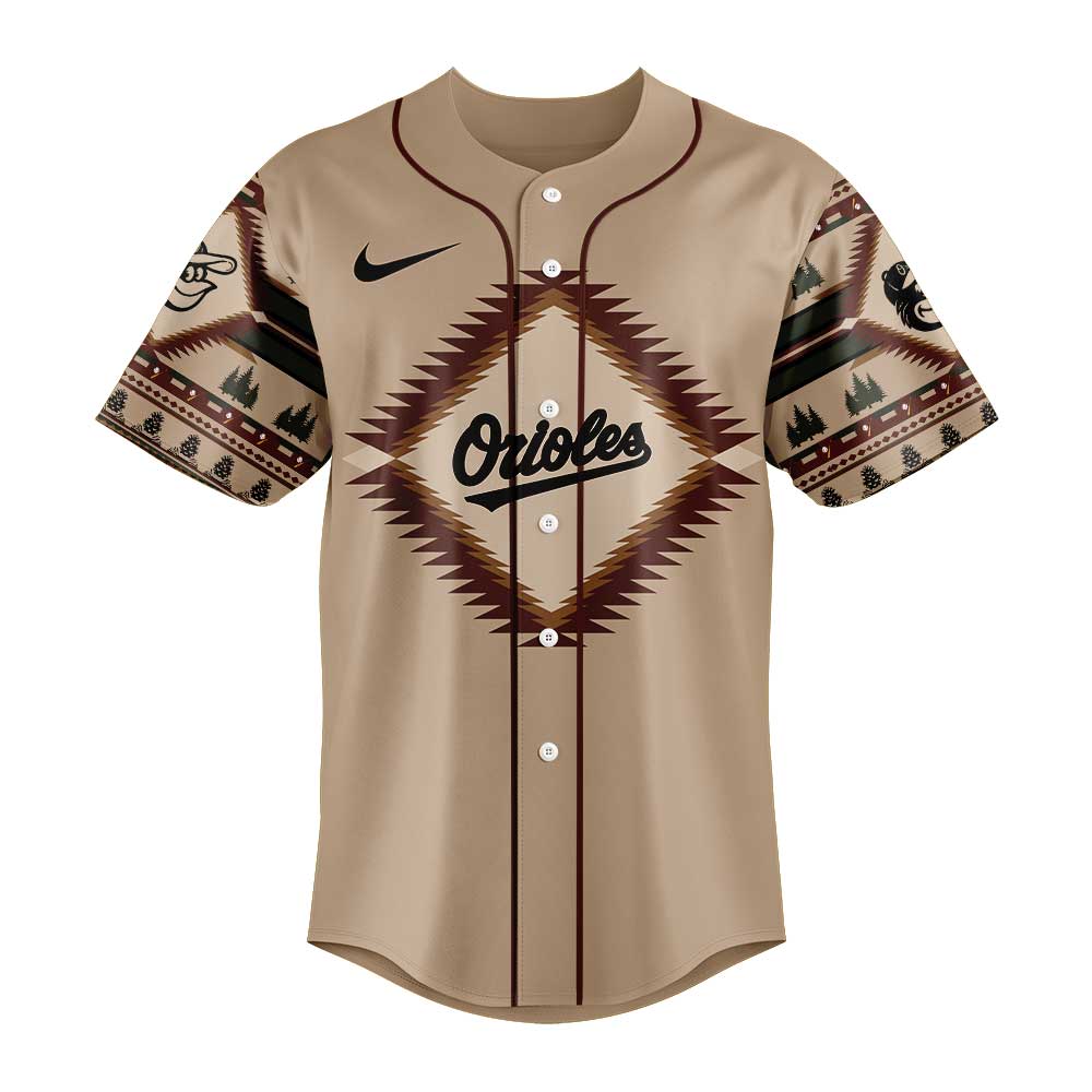 Baltimore Orioles Native American Heritage Jersey