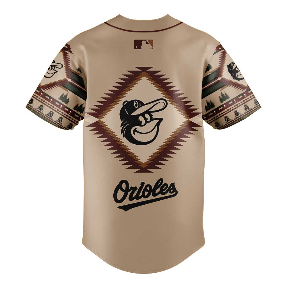 Baltimore Orioles Native American Heritage Jersey