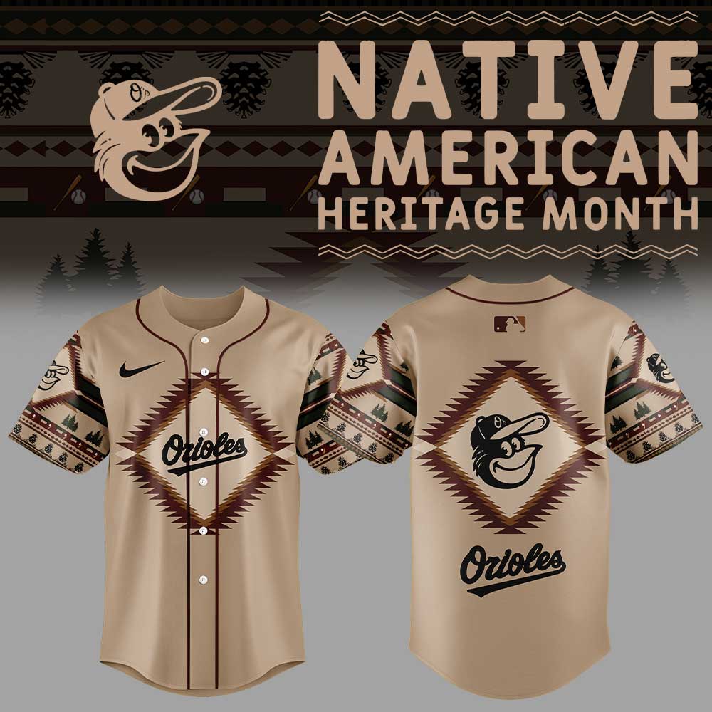 Baltimore Orioles Native American Heritage Jersey