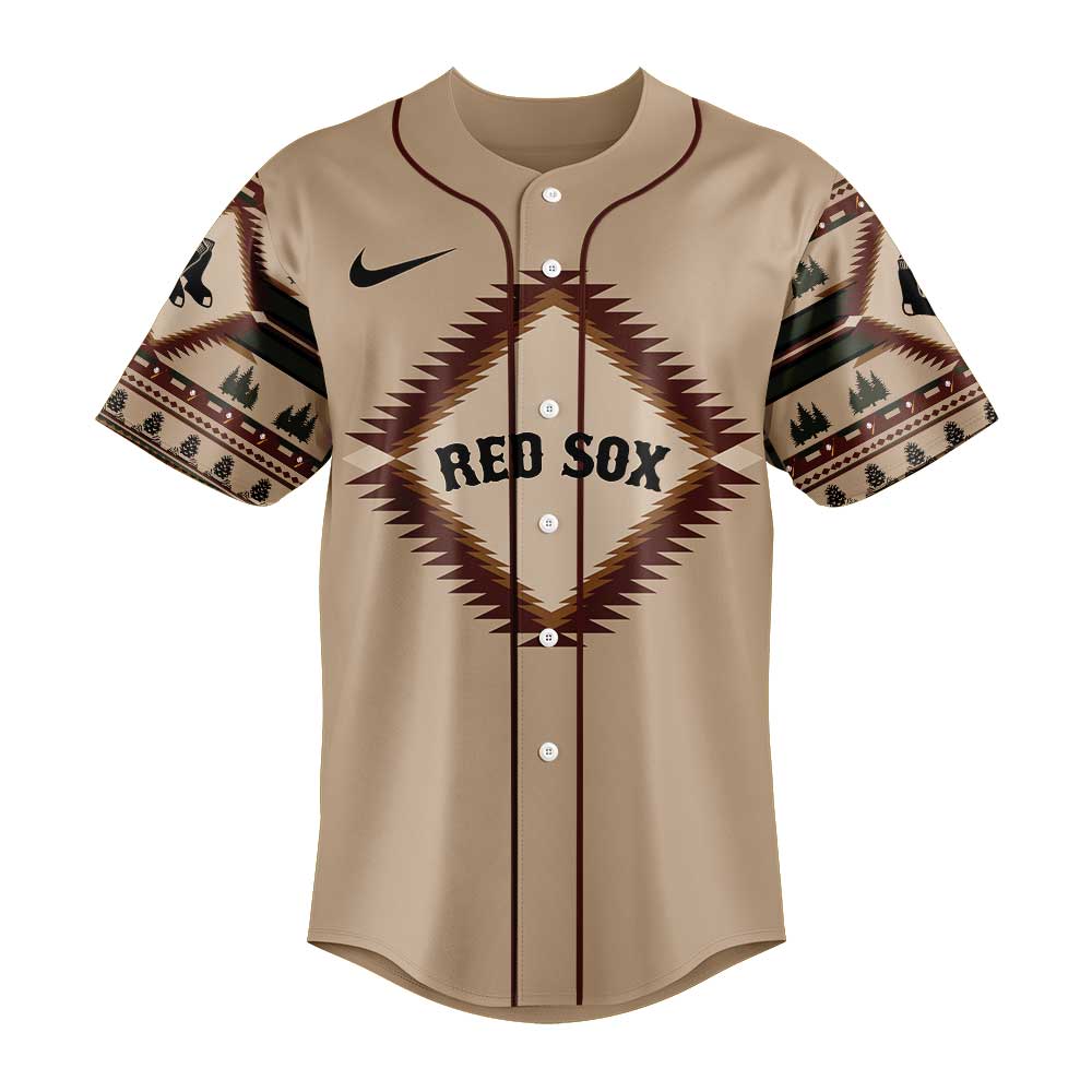 Boston Red Sox Native American Heritage Jersey
