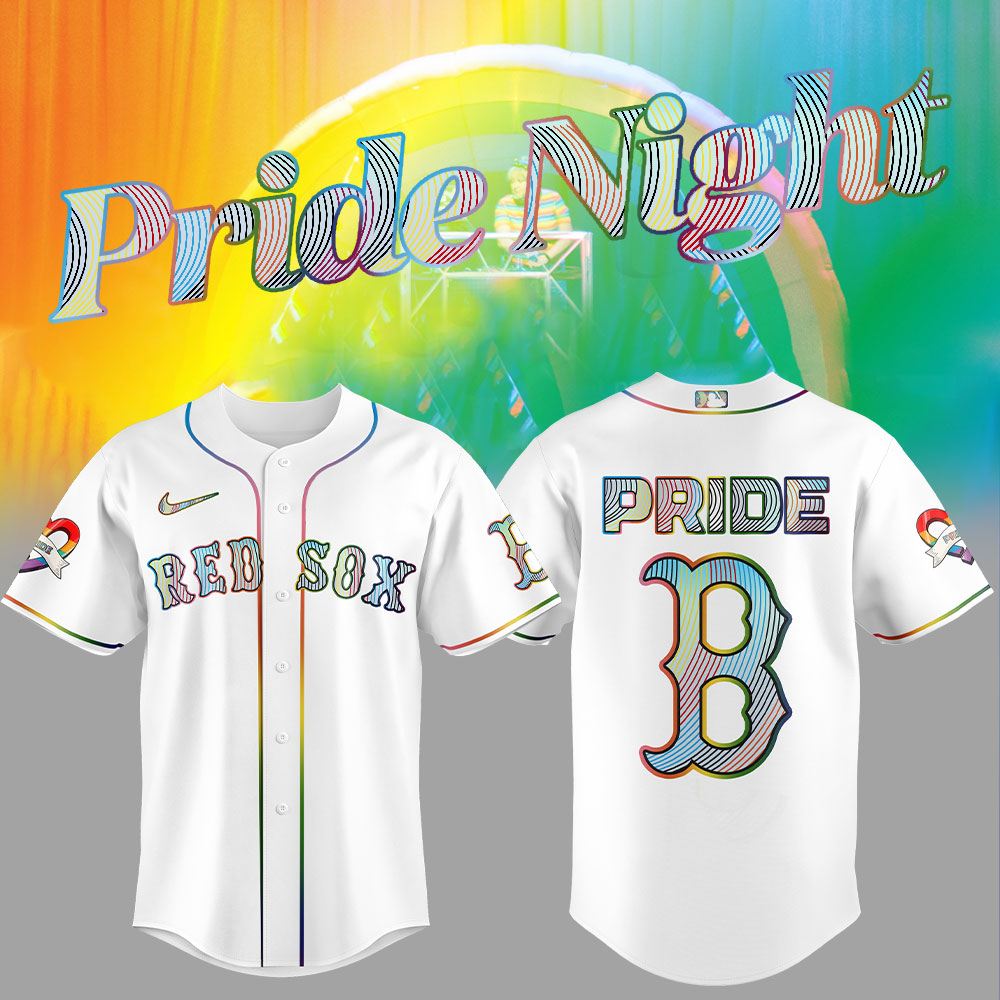 Boston Red Sox LGBTQ Pride Night 2025 Jersey Flat Cap Set