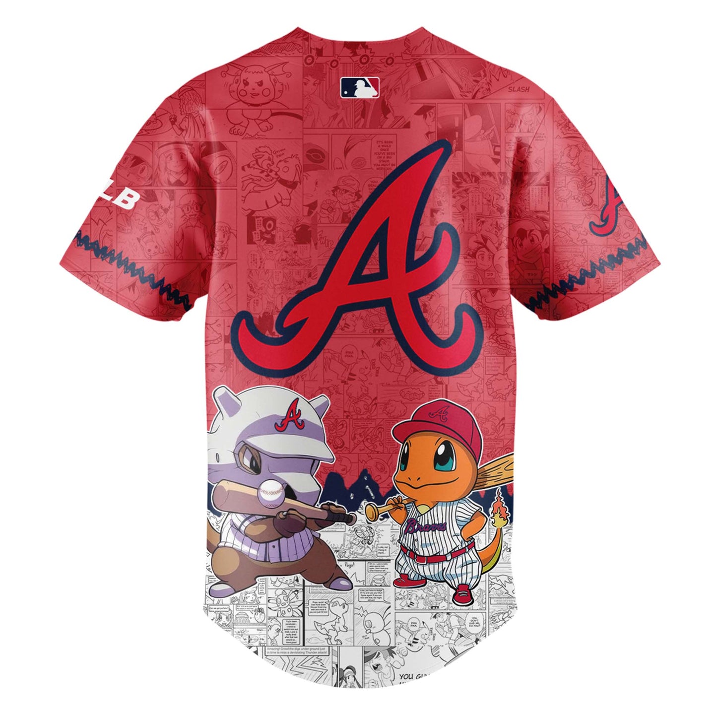 Atlanta Braves x Polemon GO Special Edition Jersey