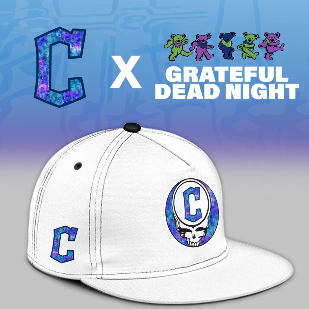 Cleveland Guardians 2025 Grateful Dead Night Limited Jersey