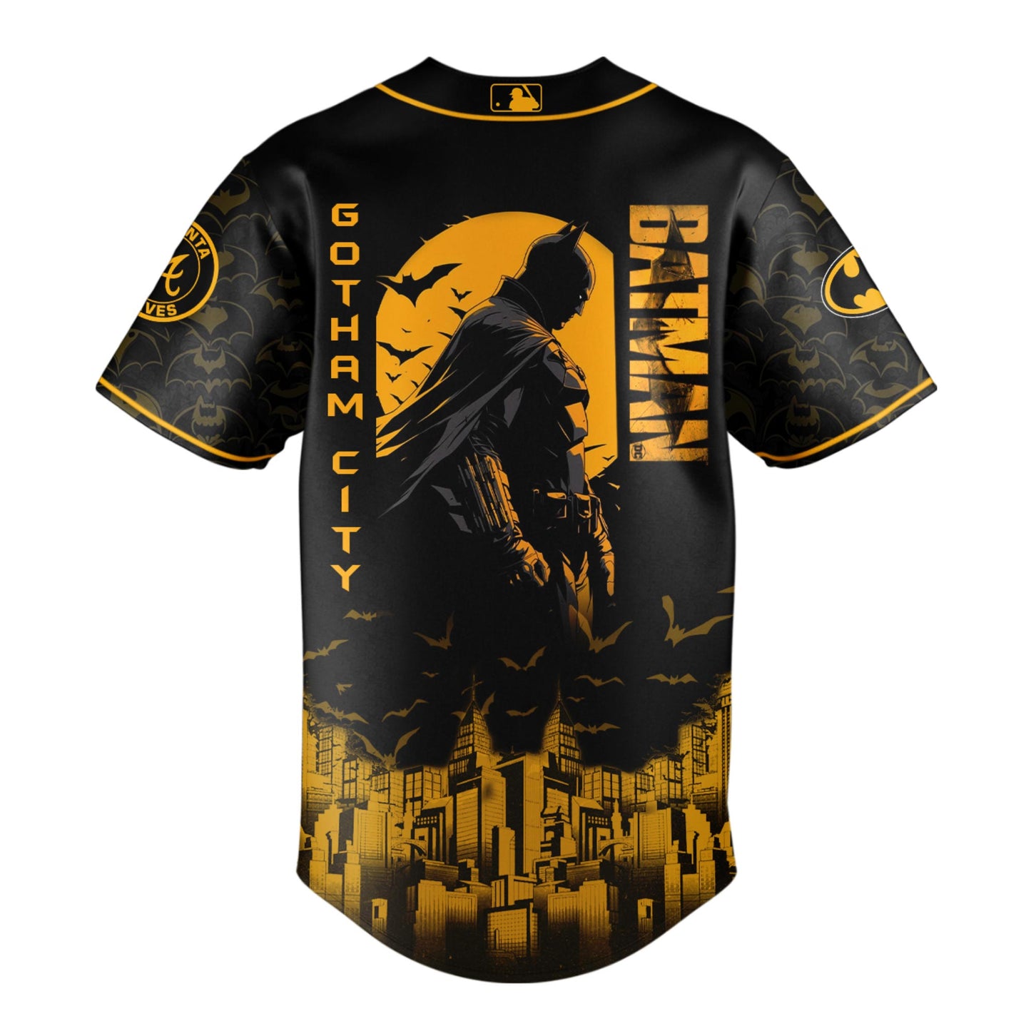 Atlanta Braves x DC Batman Game Night Special Edition Jersey