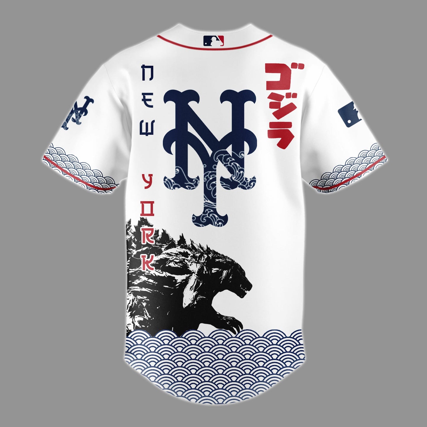 Godzilla x New York Mets Japan Edition Jersey 2025