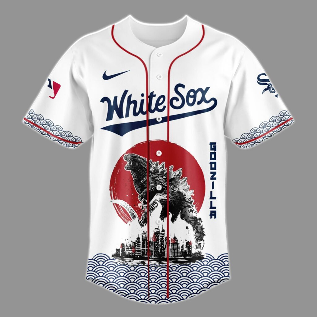 Godzilla x Chicago White Sox Japan Edition Jersey 2025