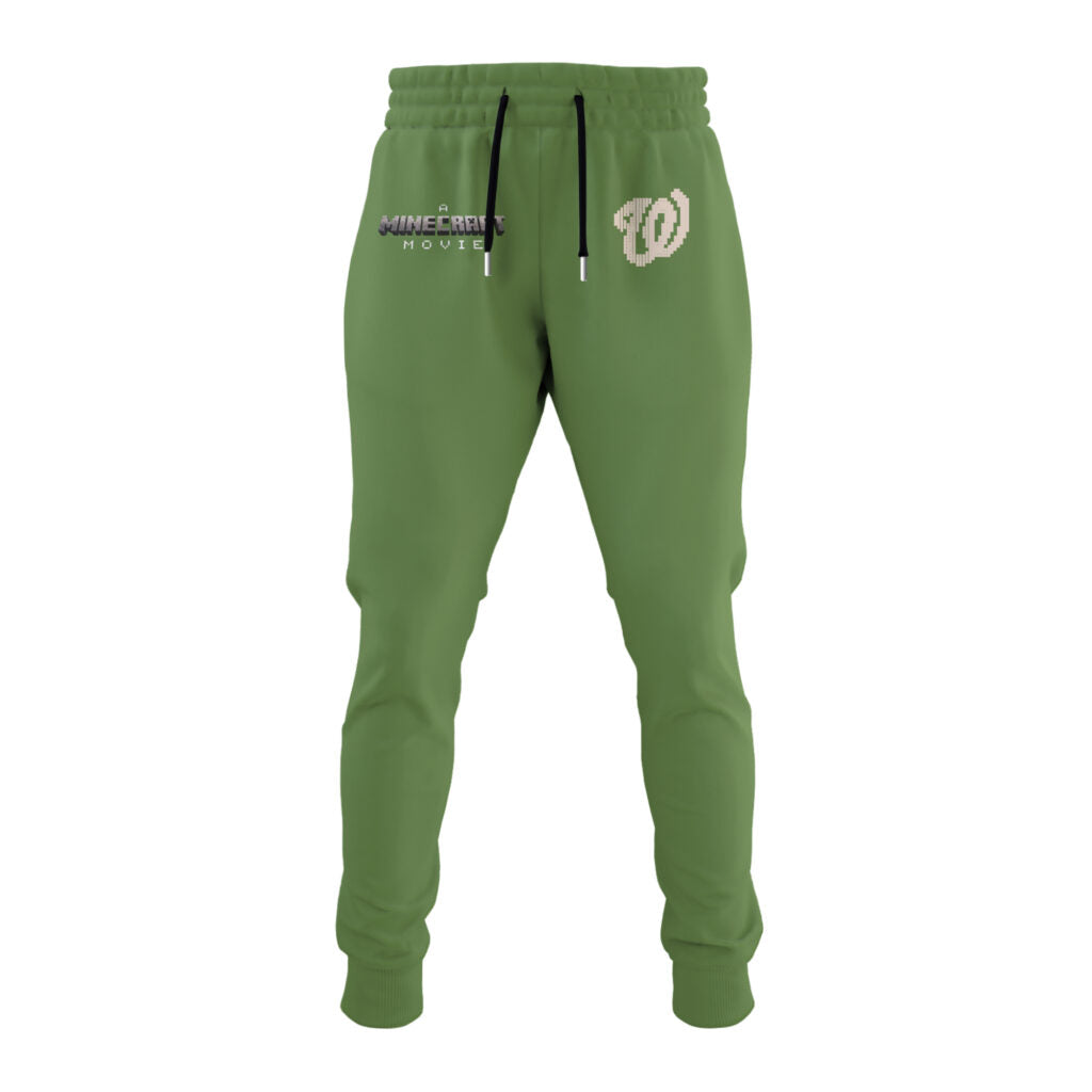 Washington Nationals MLB x A MINECRAFT MOVIE Night Hoodie Editions Limited