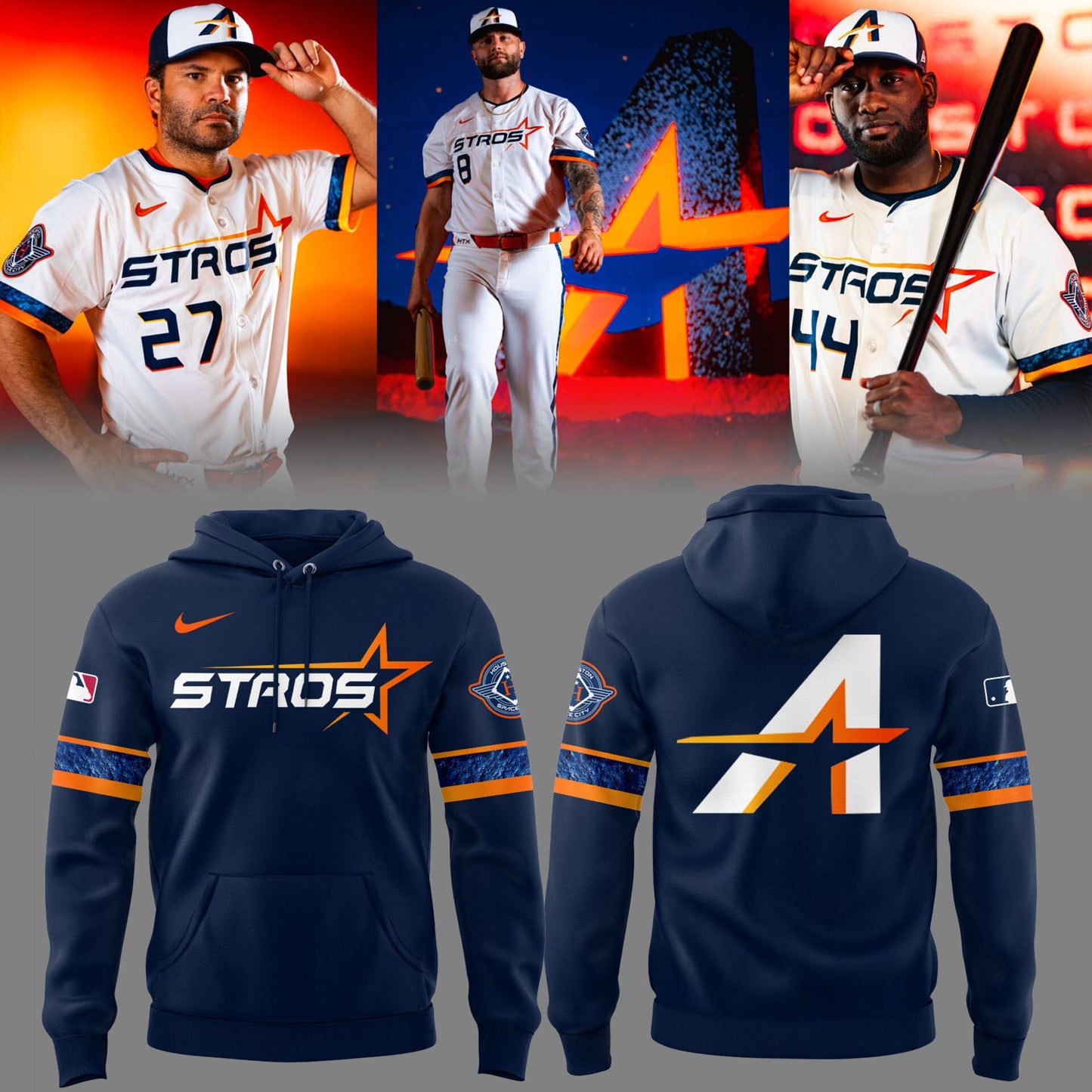 Astros Baseball City Connect 2025 Limited “The Next Frontier” Hoodie
