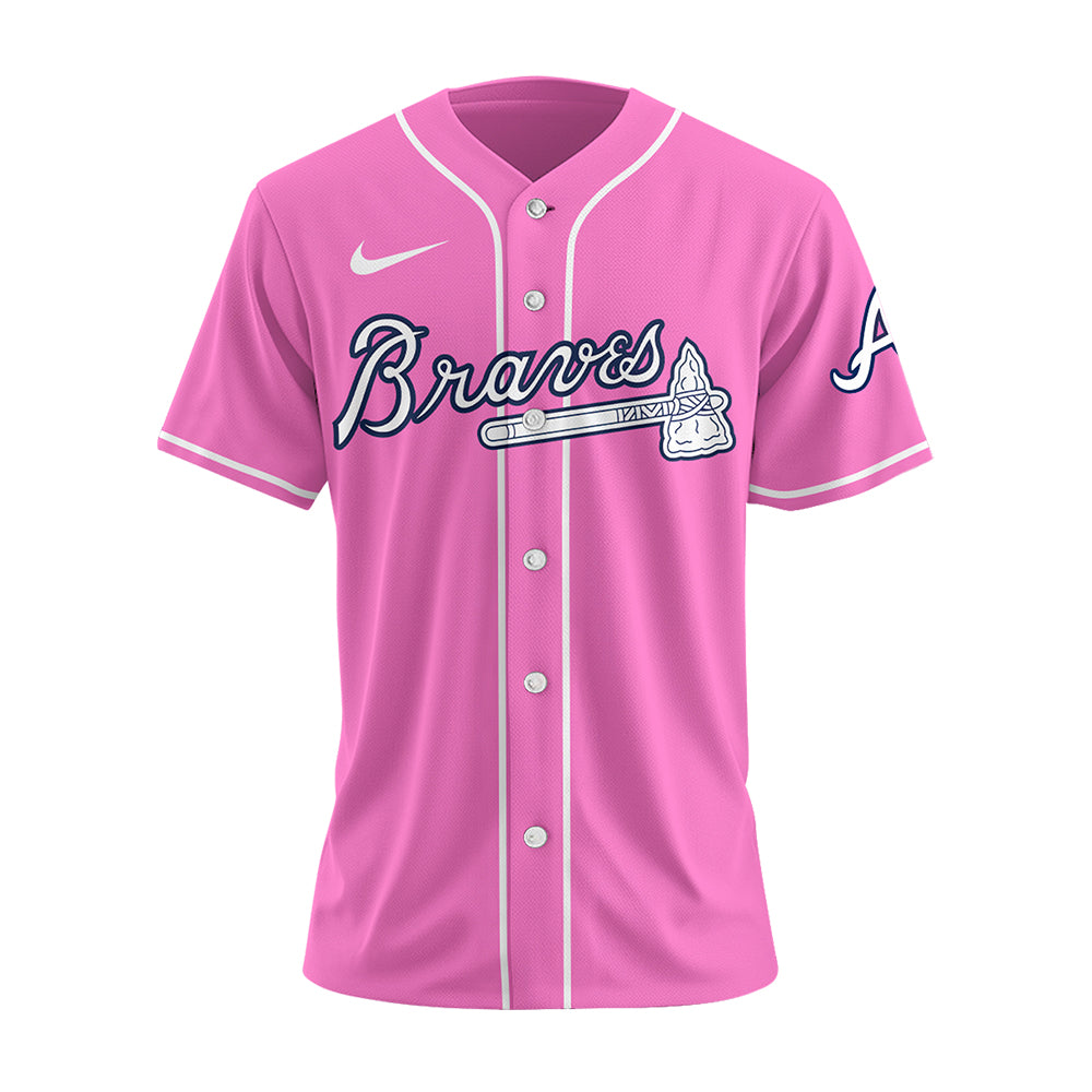 Atlanta Braves MLB Limited Barbie Custom Jersey