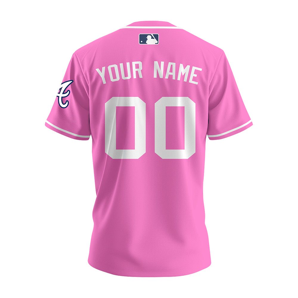Atlanta Braves MLB Limited Barbie Custom Jersey