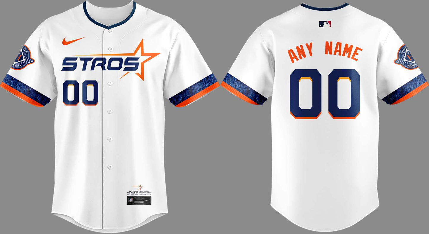 Astros Baseball City Connect 2025 Limited “The Next Frontier” Custom Jersey