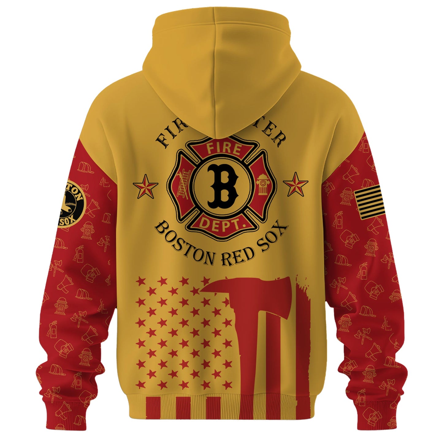 Boston Red Sox MLB x Firefighter Appreciation Night Special Edition Hoodie 2025