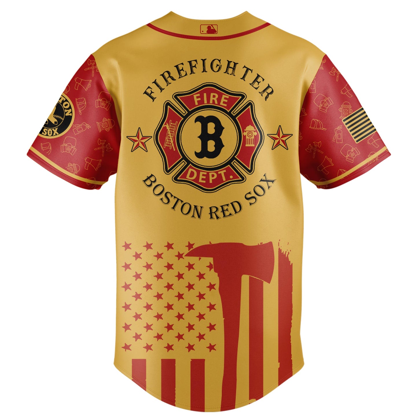 Boston Red Sox MLB x Firefighter Appreciation Night Special Edition Jersey 2025