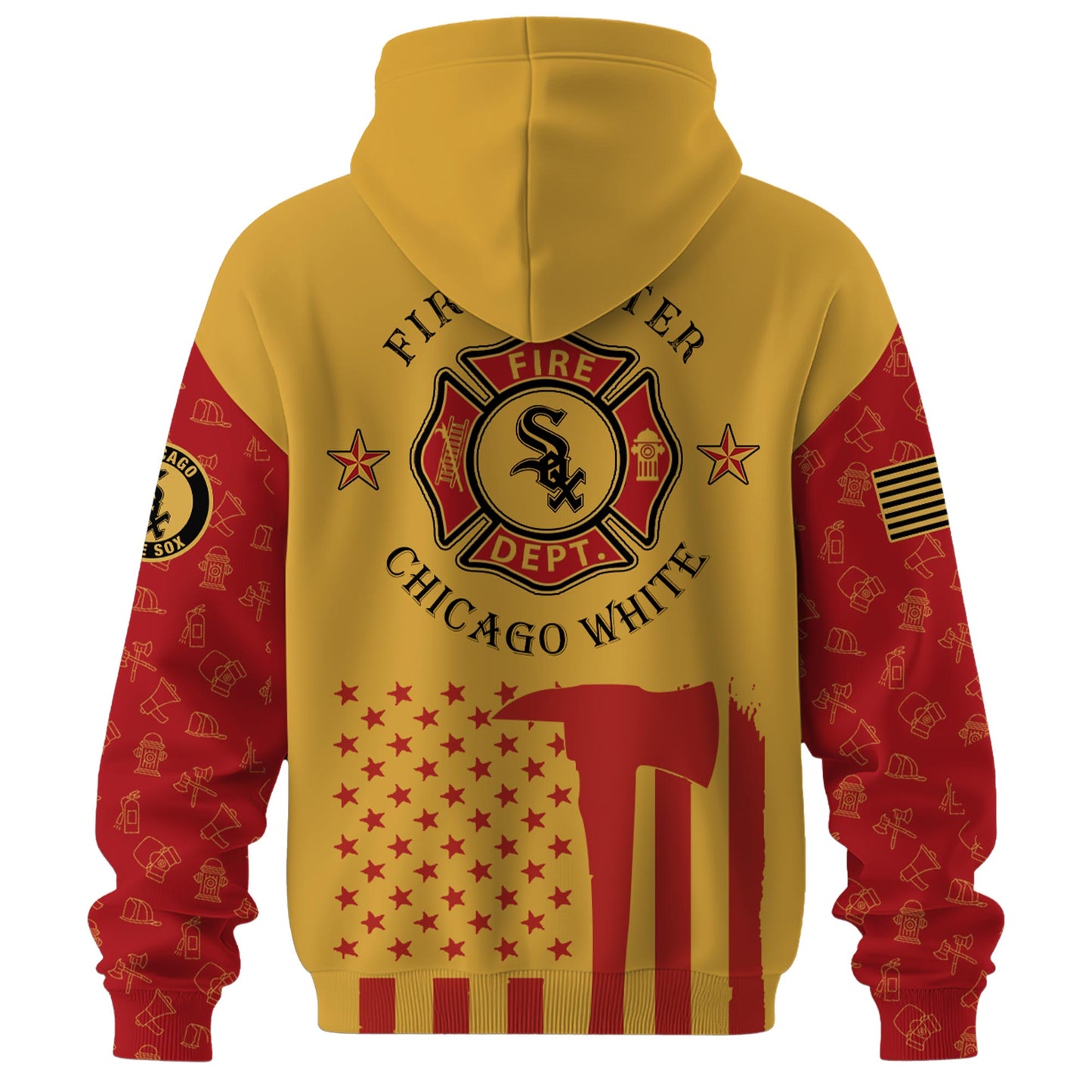 Chicago White Sox MLB x Firefighter Appreciation Night Special Edition Hoodie 2025