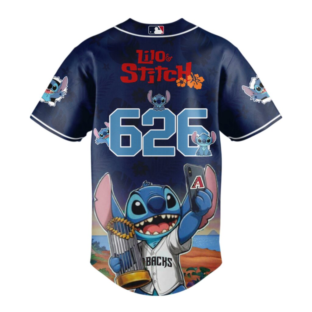 Arizona Diamondbacks x Lilo & Stitch Limited Edition Jersey