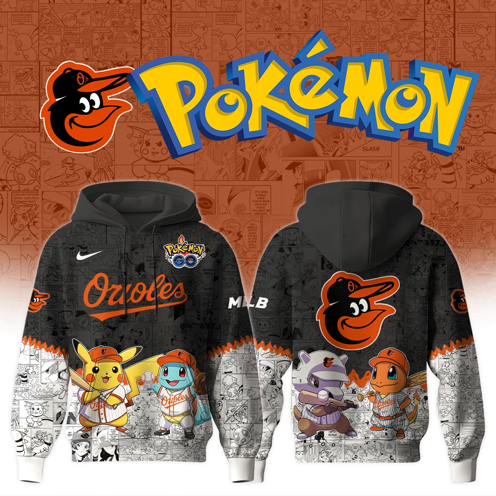 Baltimore Orioles x Polemon GO Special Edition Hoodie